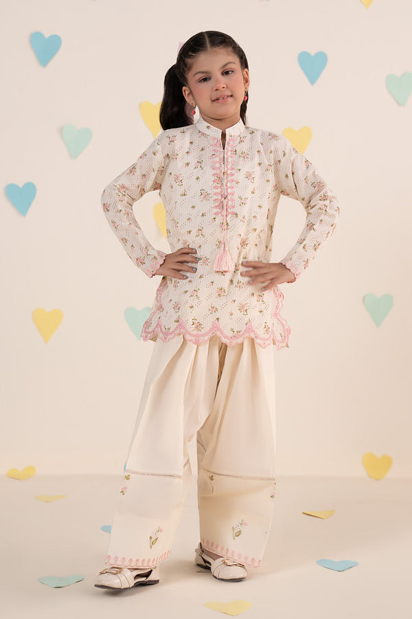 kids-clothes-mkd-ea26-01-light-pink by Maria B Kids - Designer Dress  - Type : KidsClothes - Available at Libayah - 100% Original 