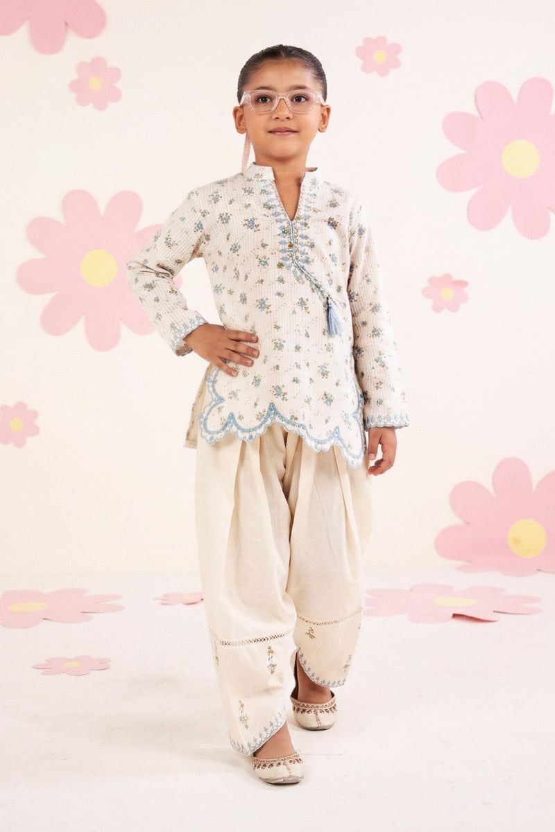 kids-clothes-mkd-ea26-01-light-blue by Maria B Kids - Designer Dress  - Type : KidsClothes - Available at Libayah - 100% Original 