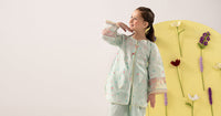kids-clothes-mkd-ea26-04-aqua by Maria B Kids - Designer Dress  - Type : KidsClothes - Available at Libayah - 100% Original 