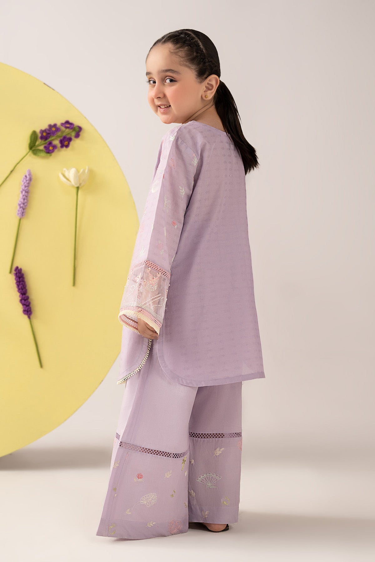 kids-clothes-mkd-ea26-04-lilac by Maria B Kids - Designer Dress  - Type : KidsClothes - Available at Libayah - 100% Original 