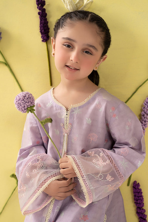kids-clothes-mkd-ea26-04-lilac by Maria B Kids - Designer Dress  - Type : KidsClothes - Available at Libayah - 100% Original 