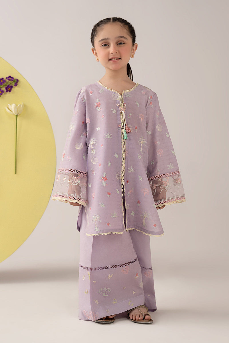 kids-clothes-mkd-ea26-04-lilac by Maria B Kids - Designer Dress  - Type : KidsClothes - Available at Libayah - 100% Original 