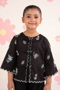 kids-clothes-mkd-ea26-09-black by Maria B Kids - Designer Dress  - Type : KidsClothes - Available at Libayah - 100% Original 