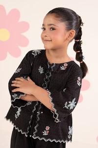 kids-clothes-mkd-ea26-09-black by Maria B Kids - Designer Dress  - Type : KidsClothes - Available at Libayah - 100% Original 