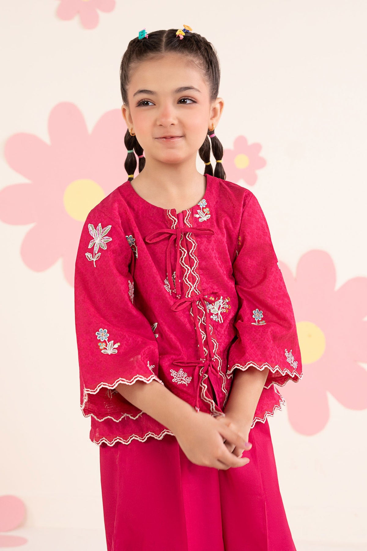 kids-clothes-mkd-ea26-09-pink by Maria B Kids - Designer Dress  - Type : KidsClothes - Available at Libayah - 100% Original 