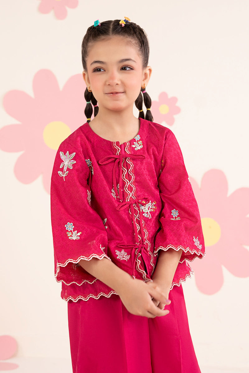 kids-clothes-mkd-ea26-09-pink by Maria B Kids - Designer Dress  - Type : KidsClothes - Available at Libayah - 100% Original 