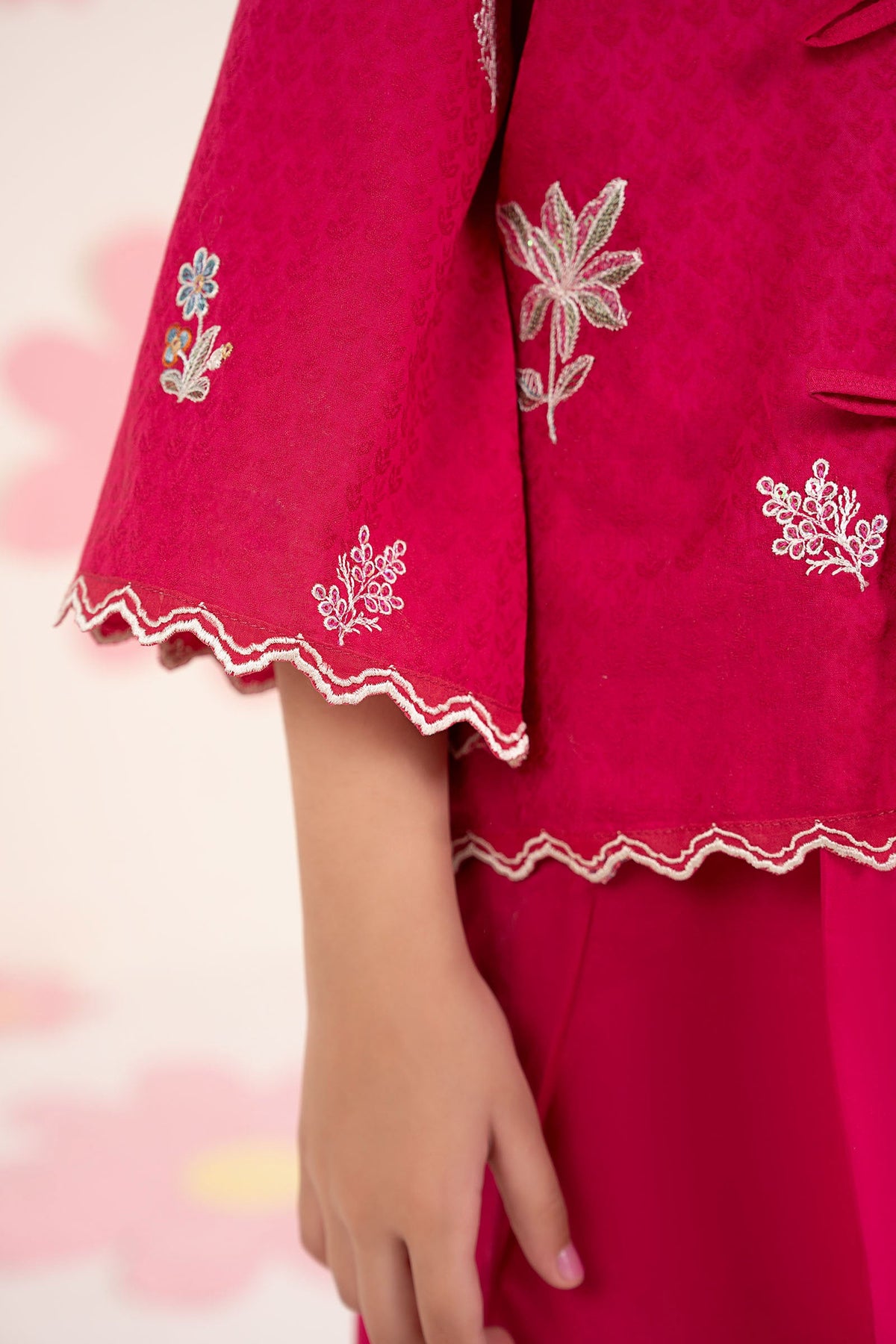 kids-clothes-mkd-ea26-09-pink by Maria B Kids - Designer Dress  - Type : KidsClothes - Available at Libayah - 100% Original 