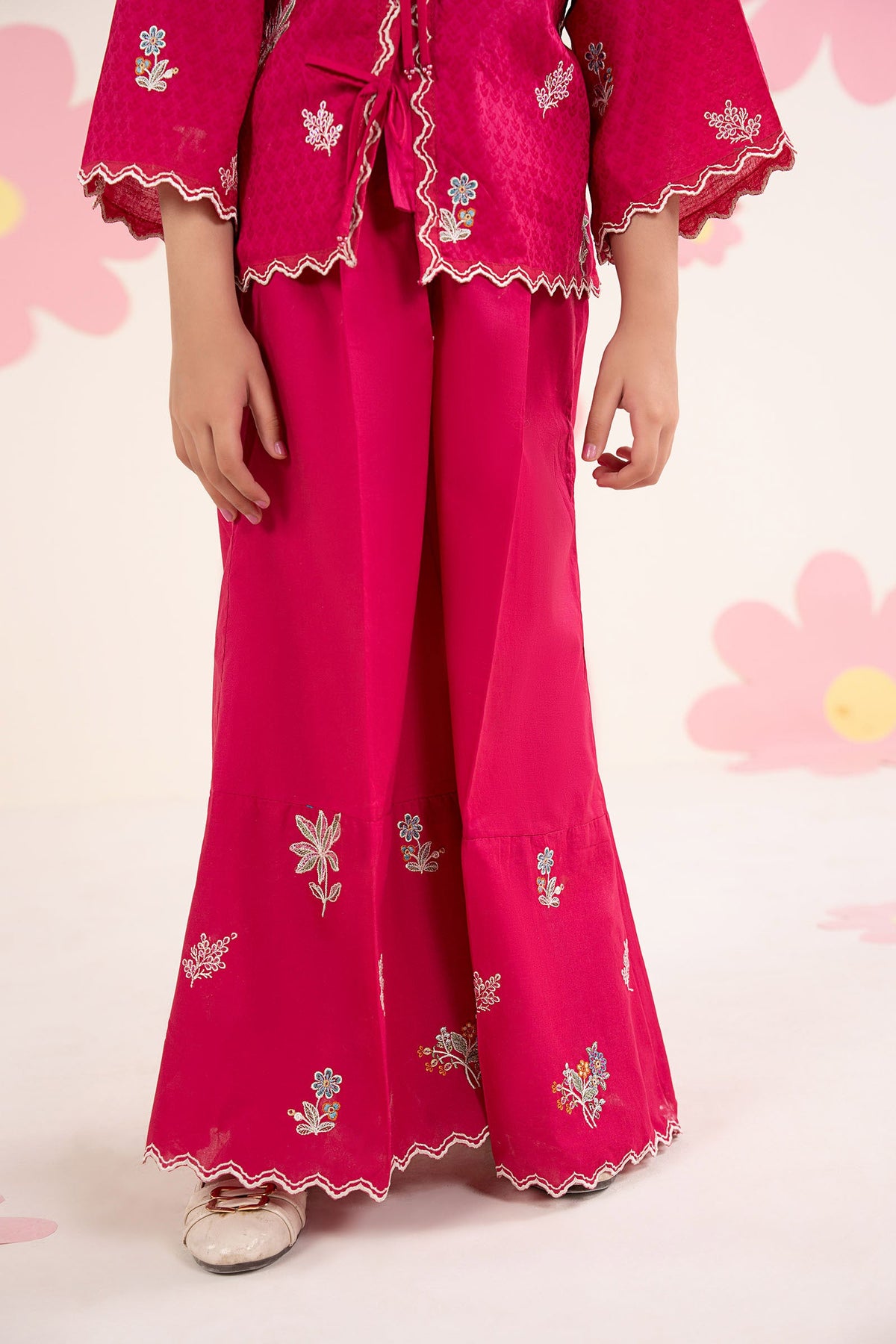 kids-clothes-mkd-ea26-09-pink by Maria B Kids - Designer Dress  - Type : KidsClothes - Available at Libayah - 100% Original 