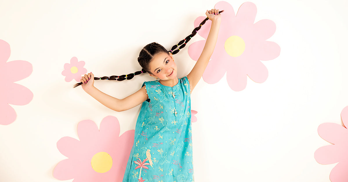 kids-clothes-mkd-ea26-10-blue by Maria B Kids - Designer Dress  - Type : KidsClothes - Available at Libayah - 100% Original 