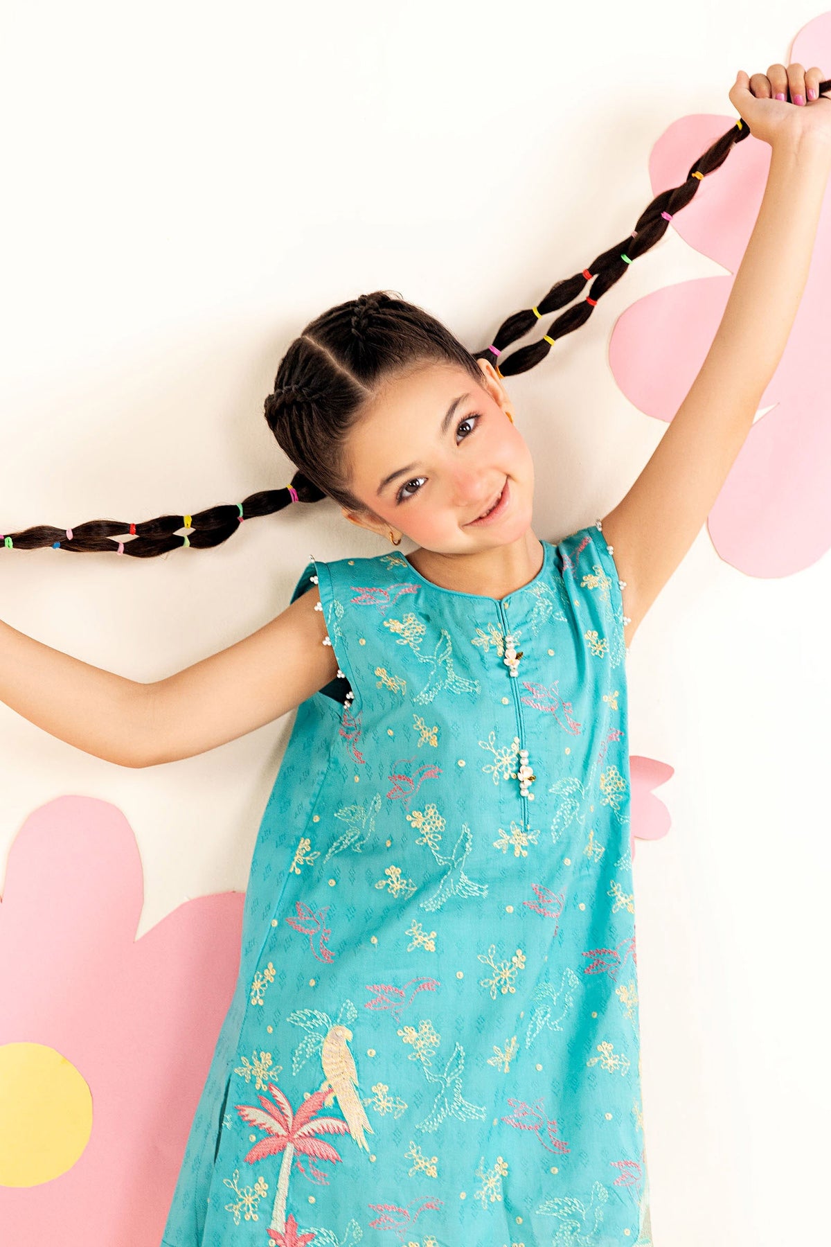kids-clothes-mkd-ea26-10-blue by Maria B Kids - Designer Dress  - Type : KidsClothes - Available at Libayah - 100% Original 