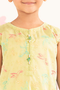 kids-clothes-mkd-ea26-10-green by Maria B Kids - Designer Dress  - Type : KidsClothes - Available at Libayah - 100% Original 