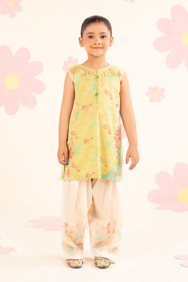 kids-clothes-mkd-ea26-10-green by Maria B Kids - Designer Dress  - Type : KidsClothes - Available at Libayah - 100% Original 