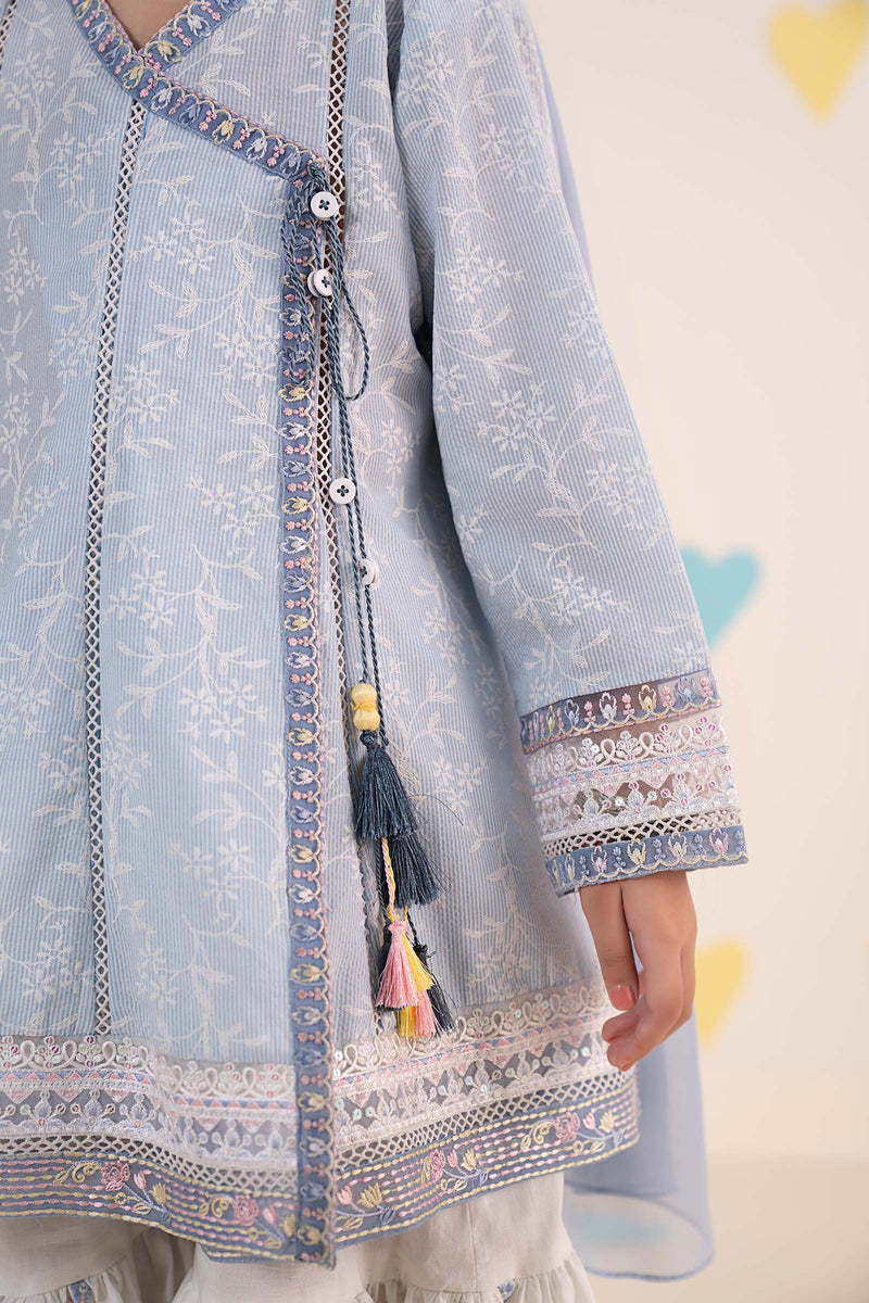 kids-clothes-mkd-ea26-11-blue by Maria B Kids - Designer Dress  - Type : KidsClothes - Available at Libayah - 100% Original 
