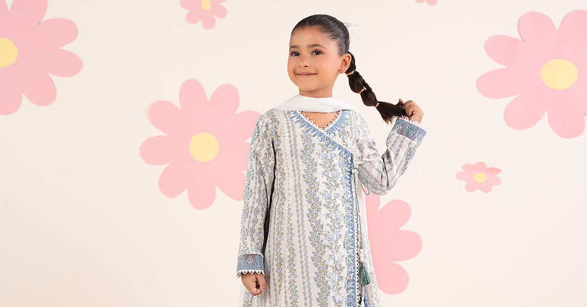 kids-clothes-mkd-ea26-12-light-blue by Maria B Kids - Designer Dress  - Type : KidsClothes - Available at Libayah - 100% Original 