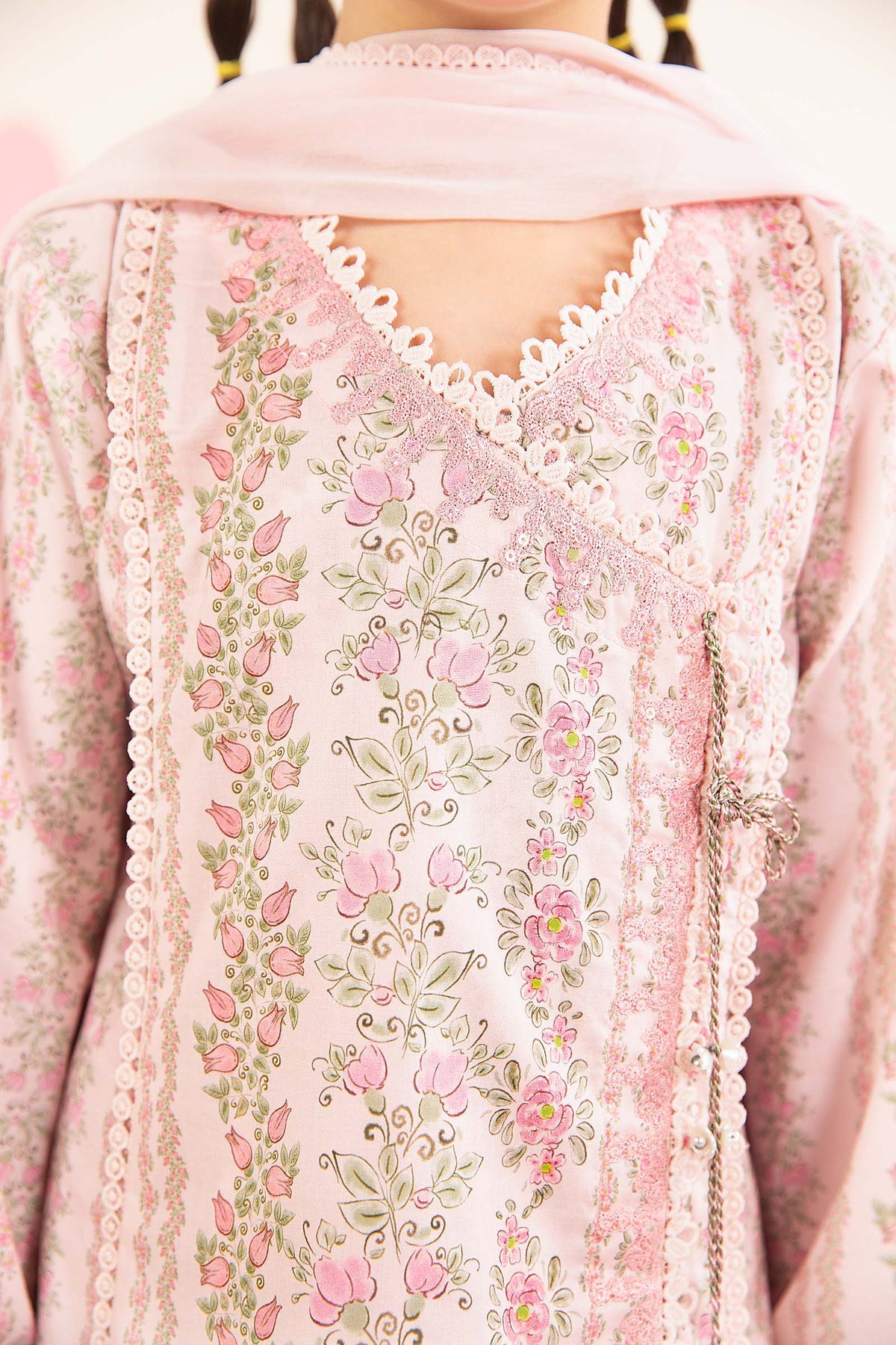 kids-clothes-mkd-ea26-12-light-pink by Maria B Kids - Designer Dress  - Type : KidsClothes - Available at Libayah - 100% Original 