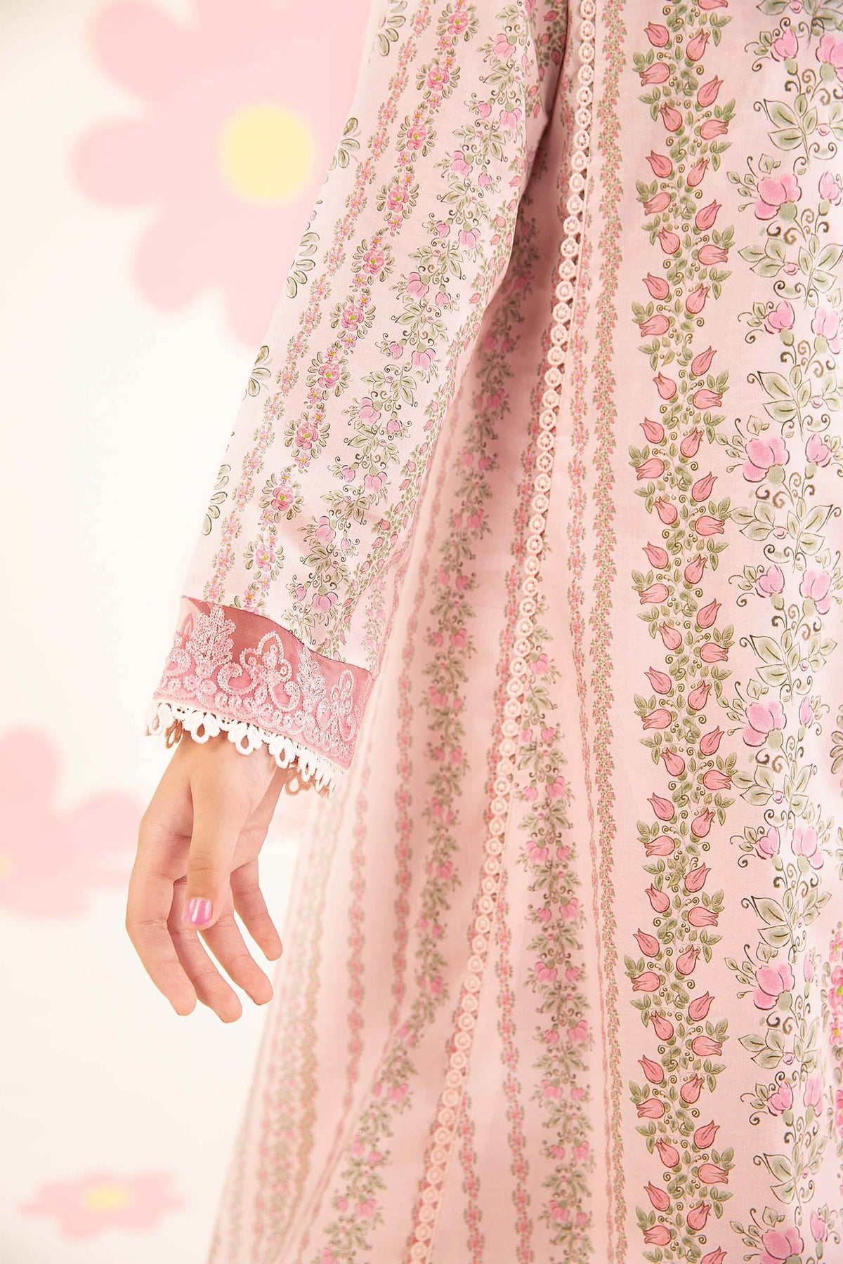 kids-clothes-mkd-ea26-12-light-pink by Maria B Kids - Designer Dress  - Type : KidsClothes - Available at Libayah - 100% Original 