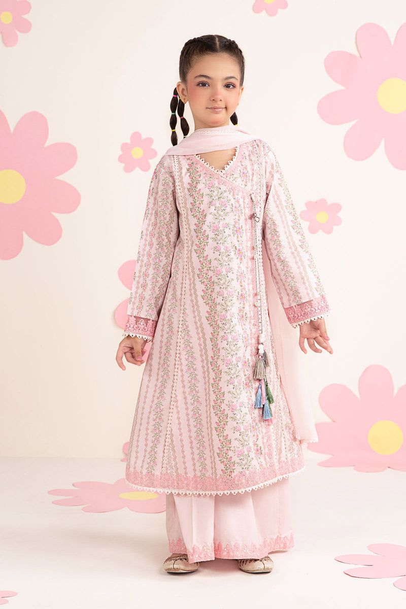kids-clothes-mkd-ea26-12-light-pink by Maria B Kids - Designer Dress  - Type : KidsClothes - Available at Libayah - 100% Original 