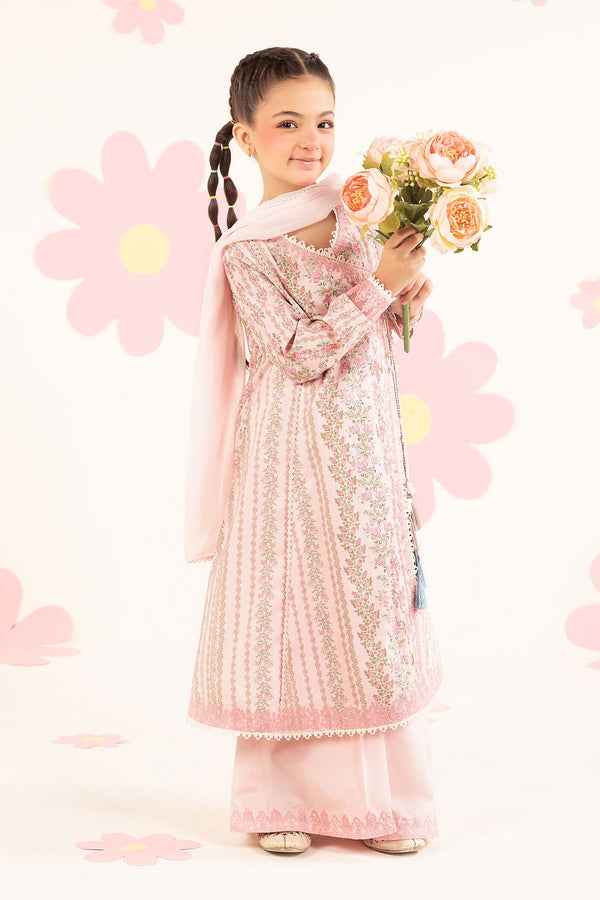 kids-clothes-mkd-ea26-12-light-pink by Maria B Kids - Designer Dress  - Type : KidsClothes - Available at Libayah - 100% Original 