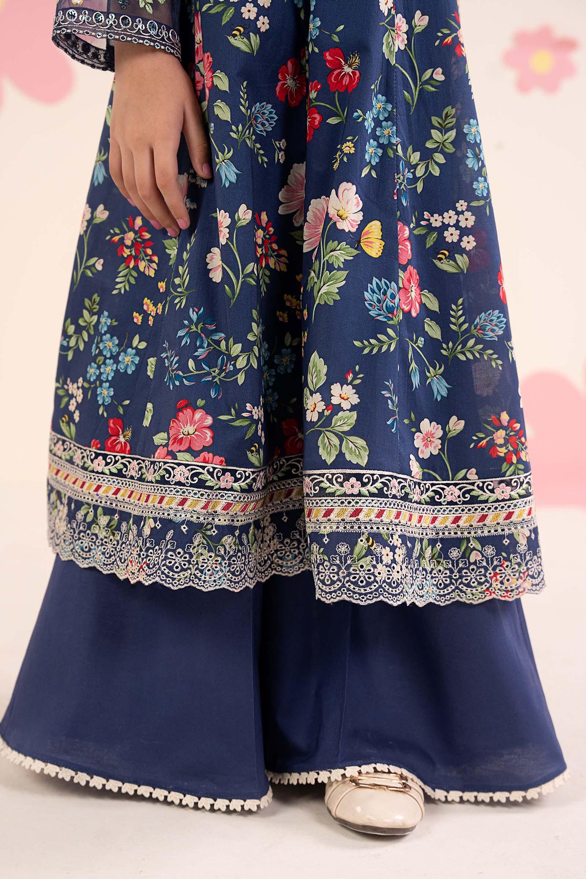 kids-clothes-mkd-ea26-15-blue by Maria B Kids - Designer Dress  - Type : KidsClothes - Available at Libayah - 100% Original 