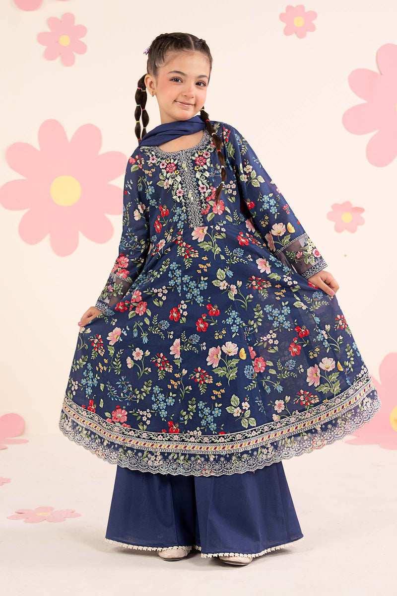 kids-clothes-mkd-ea26-15-blue by Maria B Kids - Designer Dress  - Type : KidsClothes - Available at Libayah - 100% Original 