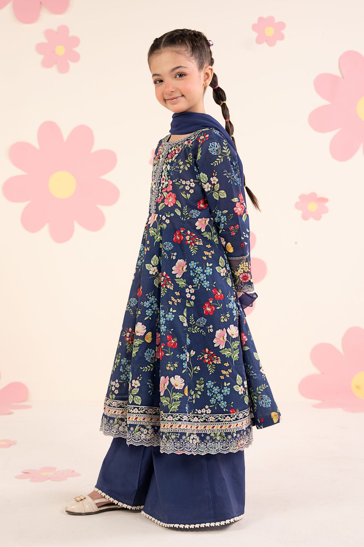kids-clothes-mkd-ea26-15-blue by Maria B Kids - Designer Dress  - Type : KidsClothes - Available at Libayah - 100% Original 
