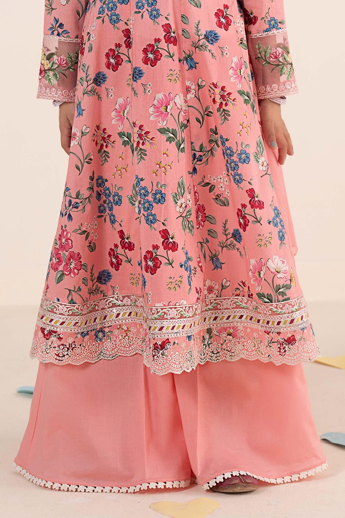 kids-clothes-mkd-ea26-15-pink by Maria B Kids - Designer Dress  - Type : KidsClothes - Available at Libayah - 100% Original 