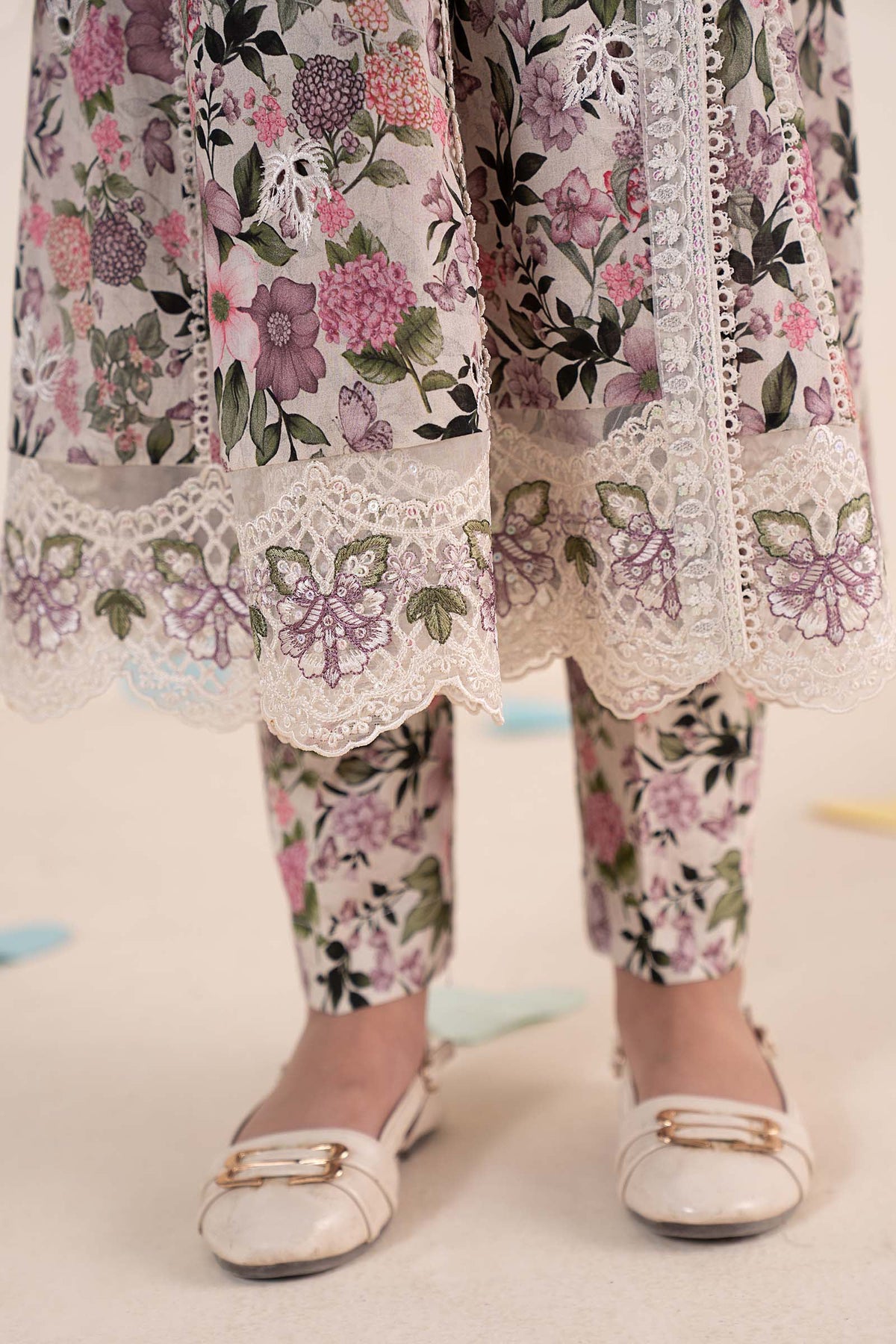 kids-clothes-mkd-ea26-18-pink by Maria B Kids - Designer Dress  - Type : KidsClothes - Available at Libayah - 100% Original 