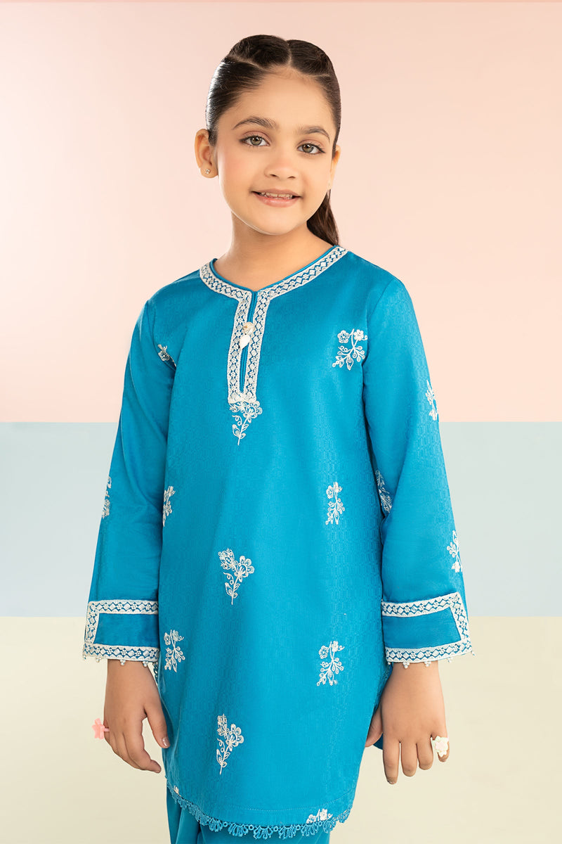 kids-clothes-mkd-ef26-01-blue by Maria B Kids - Designer Dress  - Type : KidsClothes - Available at Libayah - 100% Original 