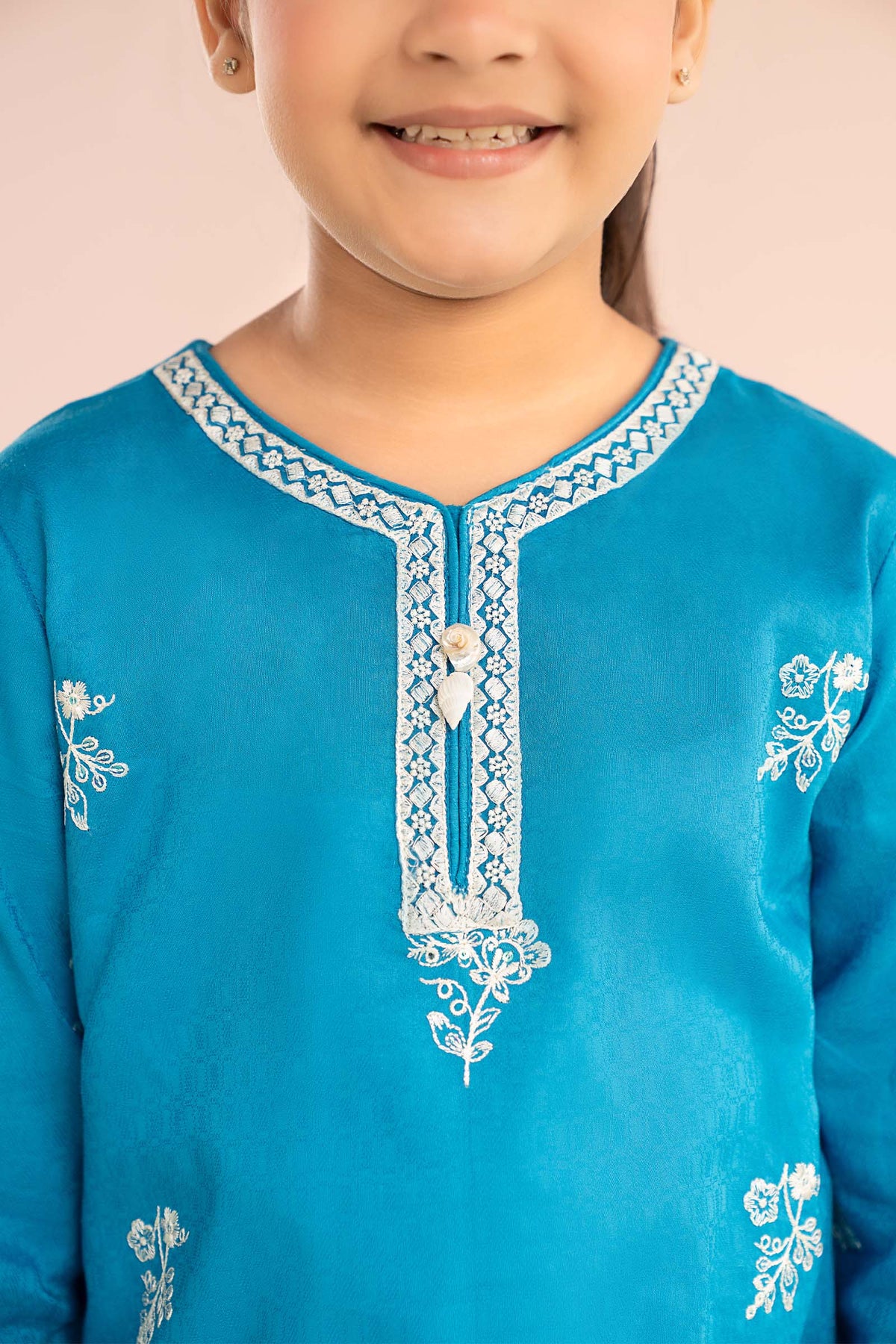 kids-clothes-mkd-ef26-01-blue by Maria B Kids - Designer Dress  - Type : KidsClothes - Available at Libayah - 100% Original 