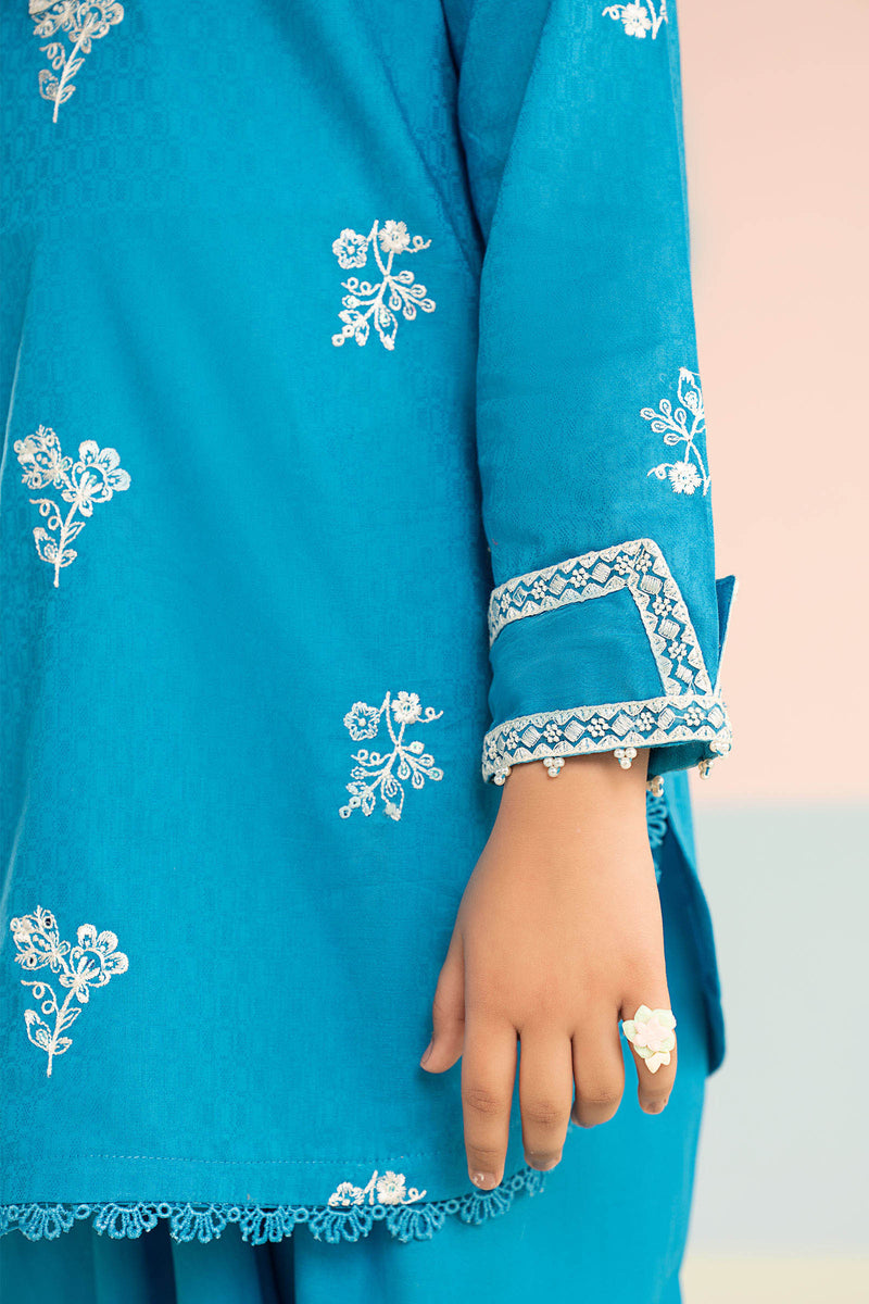 kids-clothes-mkd-ef26-01-blue by Maria B Kids - Designer Dress  - Type : KidsClothes - Available at Libayah - 100% Original 