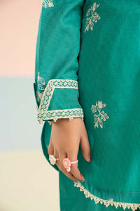 kids-clothes-mkd-ef26-01-sea-green by Maria B Kids - Designer Dress  - Type : KidsClothes - Available at Libayah - 100% Original 