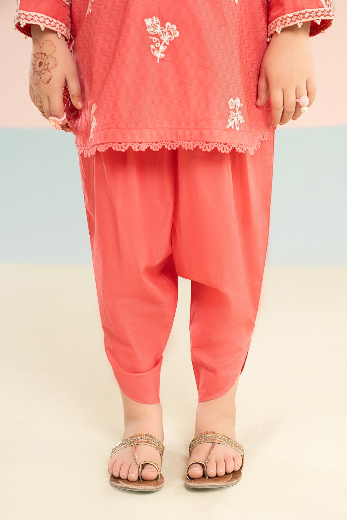 kids-clothes-mkd-ef26-01-pink by Maria B Kids - Designer Dress  - Type : KidsClothes - Available at Libayah - 100% Original 