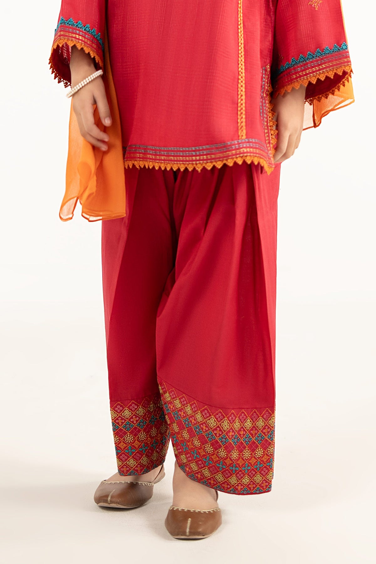 kids-clothes-mkd-ef26-03-pink by Maria B Kids - Designer Dress  - Type : KidsClothes - Available at Libayah - 100% Original 