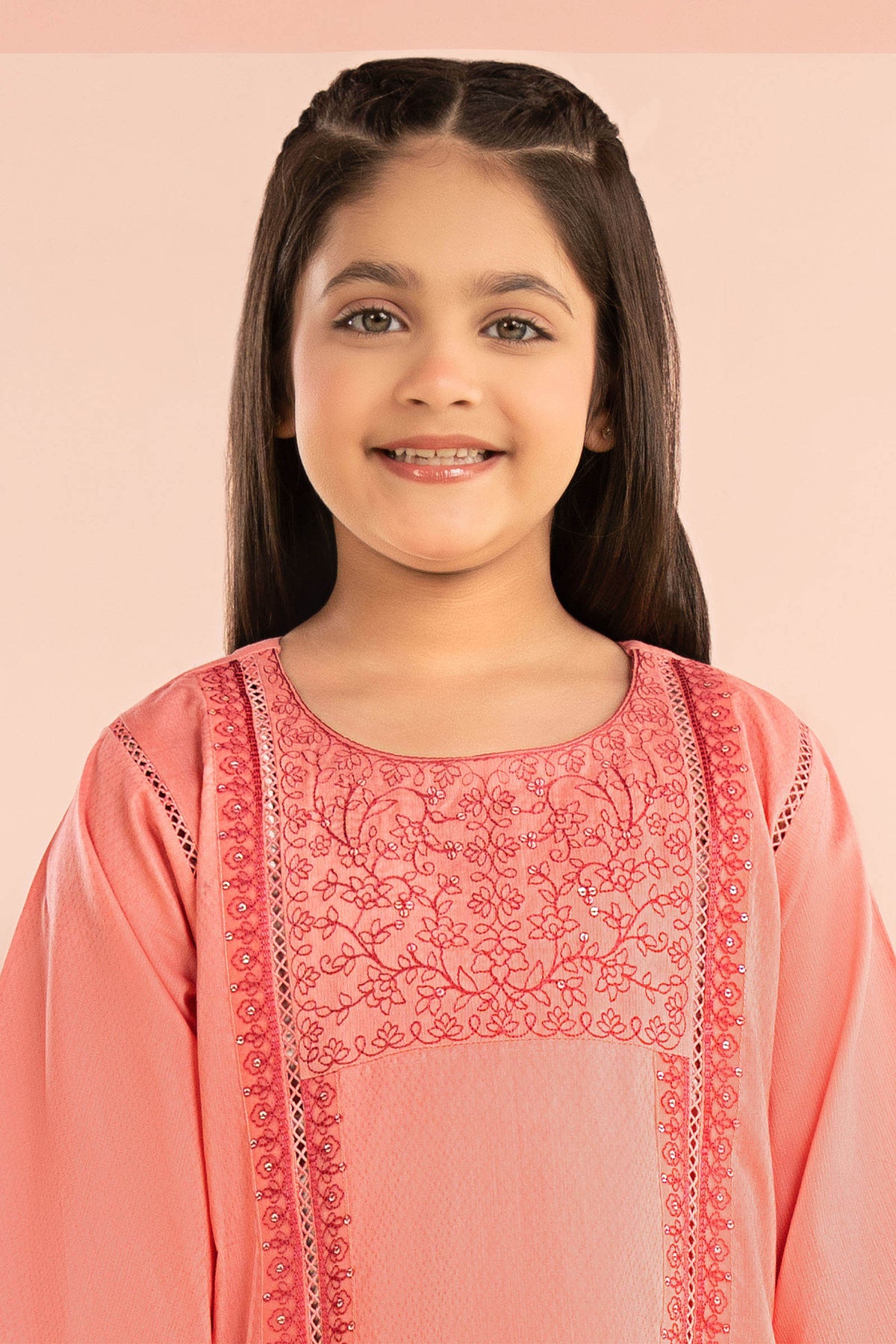 kids-clothes-mkd-ef26-06-pink by Maria B Kids - Designer Dress  - Type : KidsClothes - Available at Libayah - 100% Original 