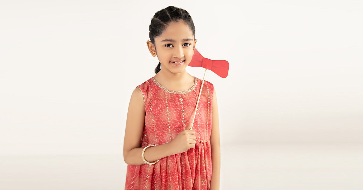 kids-clothes-mkd-ef26-07-pink by Maria B Kids - Designer Dress  - Type : KidsClothes - Available at Libayah - 100% Original 