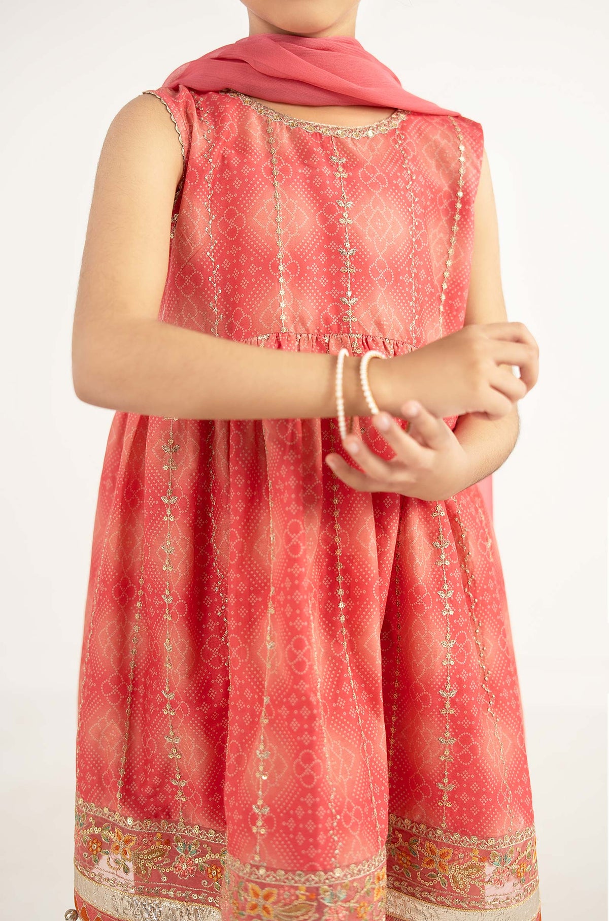 kids-clothes-mkd-ef26-07-pink by Maria B Kids - Designer Dress  - Type : KidsClothes - Available at Libayah - 100% Original 