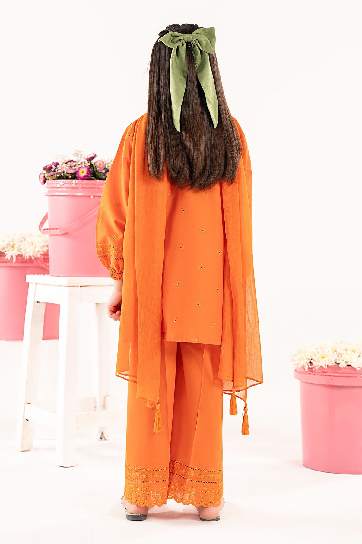 kids-clothes-mkd-ef26-11-orange by Maria B Kids - Designer Dress  - Type : KidsClothes - Available at Libayah - 100% Original 