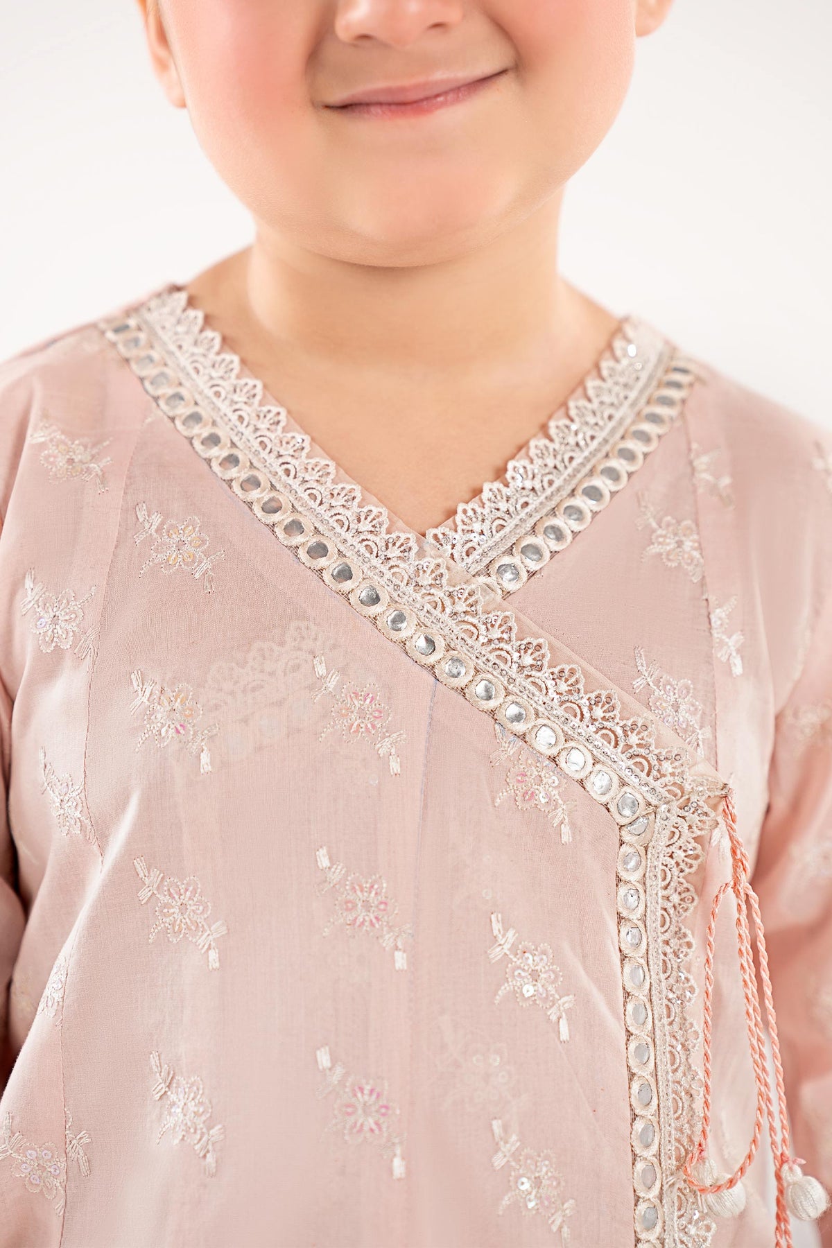 kids-clothes-mkd-ef26-12-pink by Maria B Kids - Designer Dress  - Type : KidsClothes - Available at Libayah - 100% Original 
