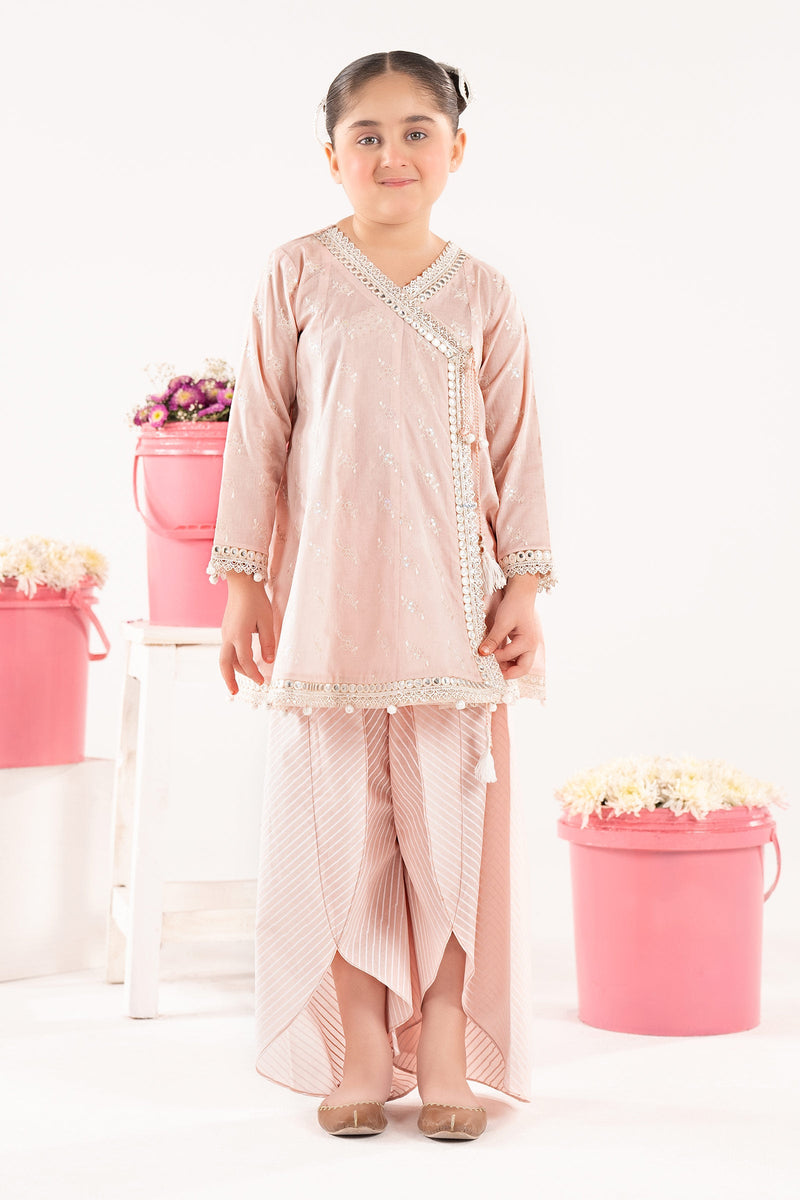 kids-clothes-mkd-ef26-12-pink by Maria B Kids - Designer Dress  - Type : KidsClothes - Available at Libayah - 100% Original 