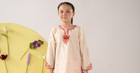 kids-clothes-mkd-ef26-15-off-white by Maria B Kids - Designer Dress  - Type : KidsClothes - Available at Libayah - 100% Original 