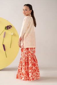 kids-clothes-mkd-ef26-15-off-white by Maria B Kids - Designer Dress  - Type : KidsClothes - Available at Libayah - 100% Original 