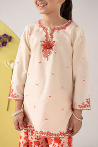 kids-clothes-mkd-ef26-15-off-white by Maria B Kids - Designer Dress  - Type : KidsClothes - Available at Libayah - 100% Original 