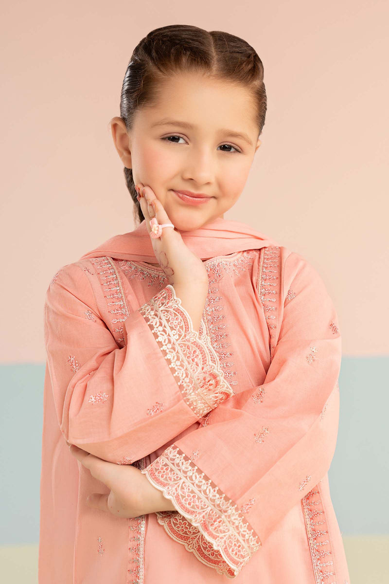 kids-clothes-mkd-ef26-20-pink by Maria B Kids - Designer Dress  - Type : KidsClothes - Available at Libayah - 100% Original 