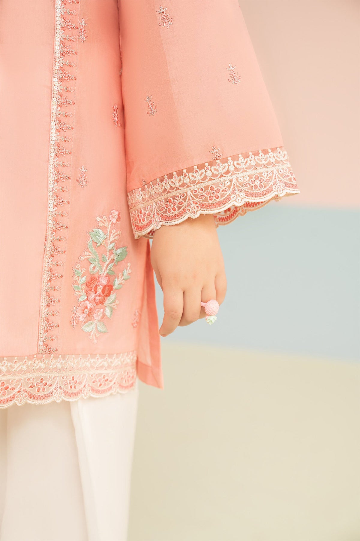 kids-clothes-mkd-ef26-20-pink by Maria B Kids - Designer Dress  - Type : KidsClothes - Available at Libayah - 100% Original 
