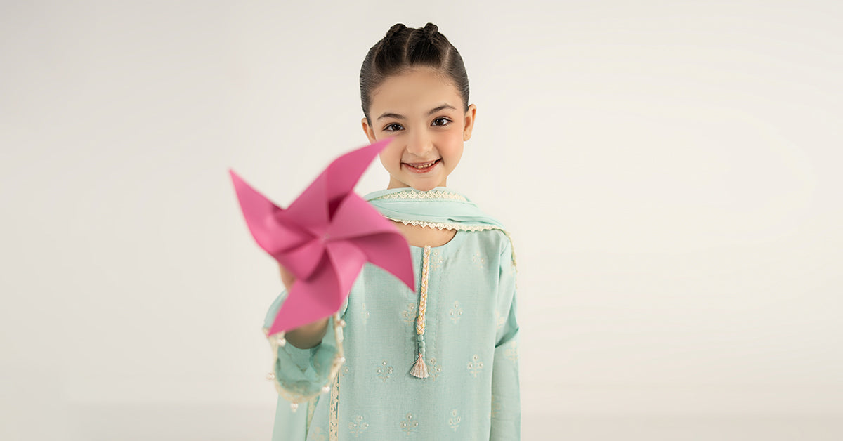 kids-clothes-mkd-ef26-23-blue by Maria B Kids - Designer Dress  - Type : KidsClothes - Available at Libayah - 100% Original 