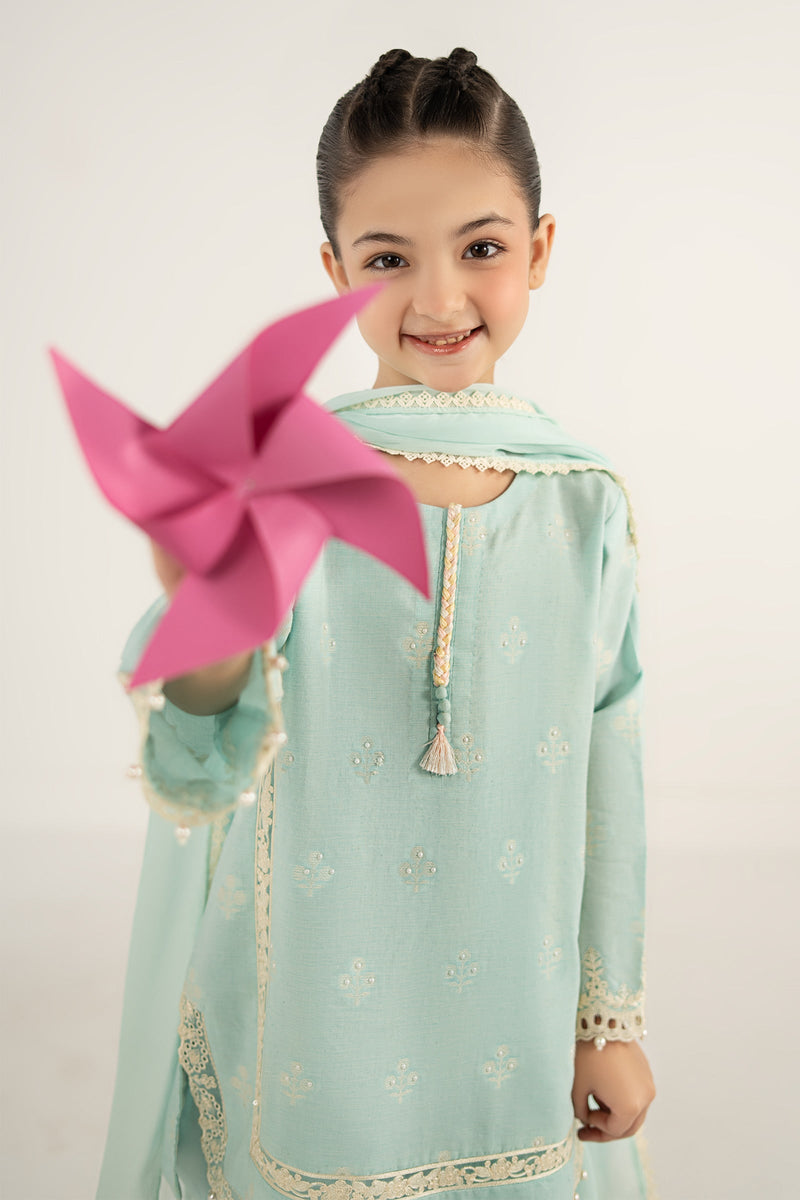 kids-clothes-mkd-ef26-23-blue by Maria B Kids - Designer Dress  - Type : KidsClothes - Available at Libayah - 100% Original 