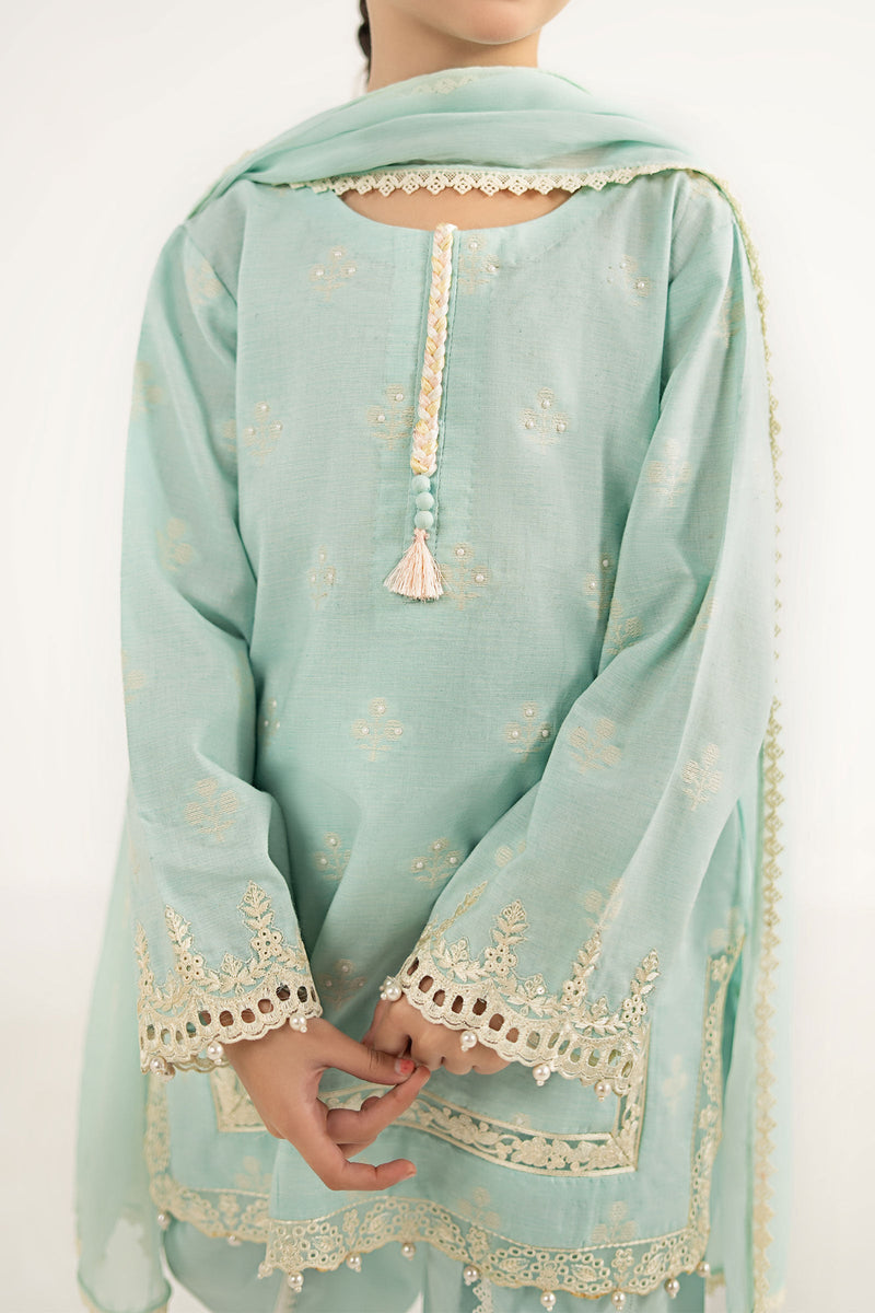 kids-clothes-mkd-ef26-23-blue by Maria B Kids - Designer Dress  - Type : KidsClothes - Available at Libayah - 100% Original 