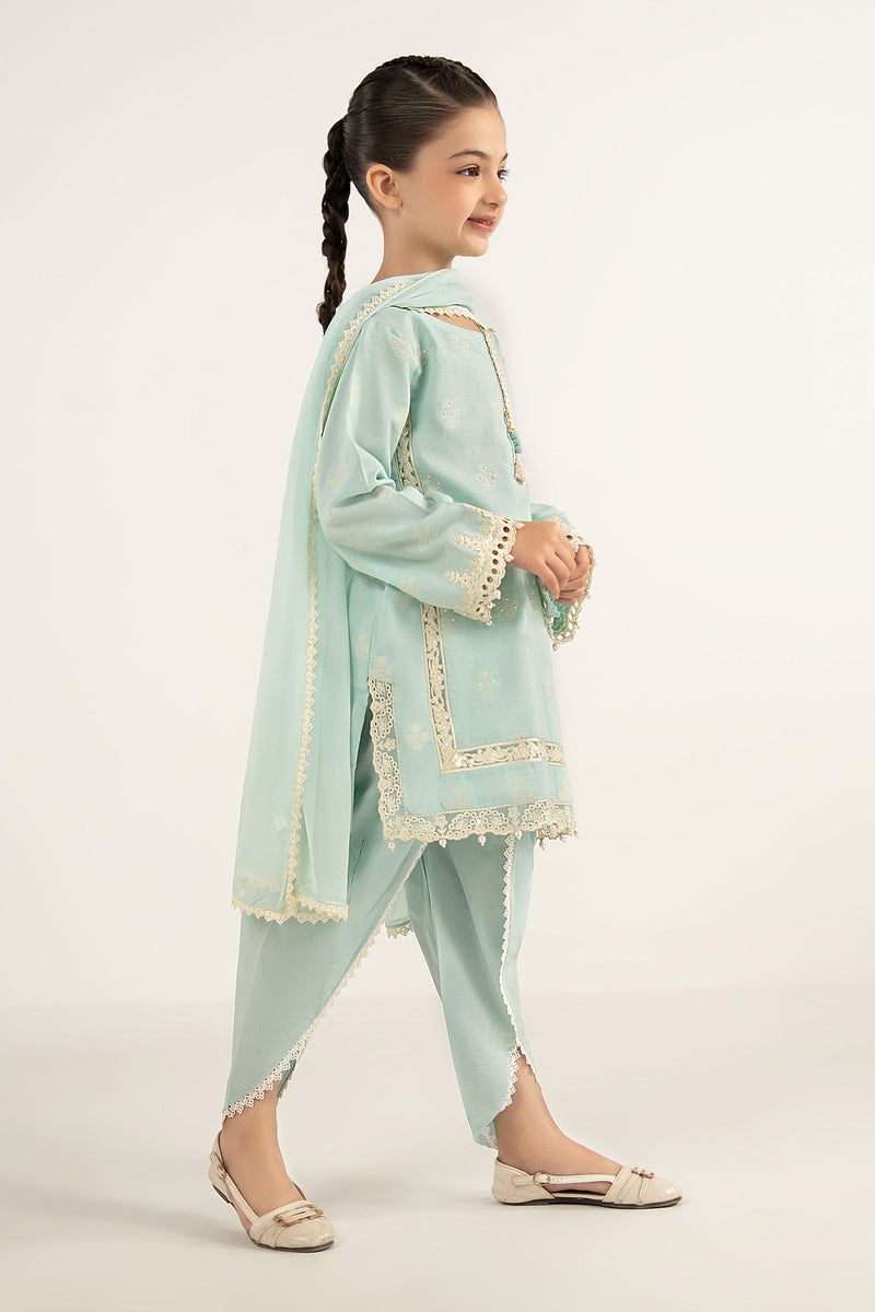 kids-clothes-mkd-ef26-23-blue by Maria B Kids - Designer Dress  - Type : KidsClothes - Available at Libayah - 100% Original 