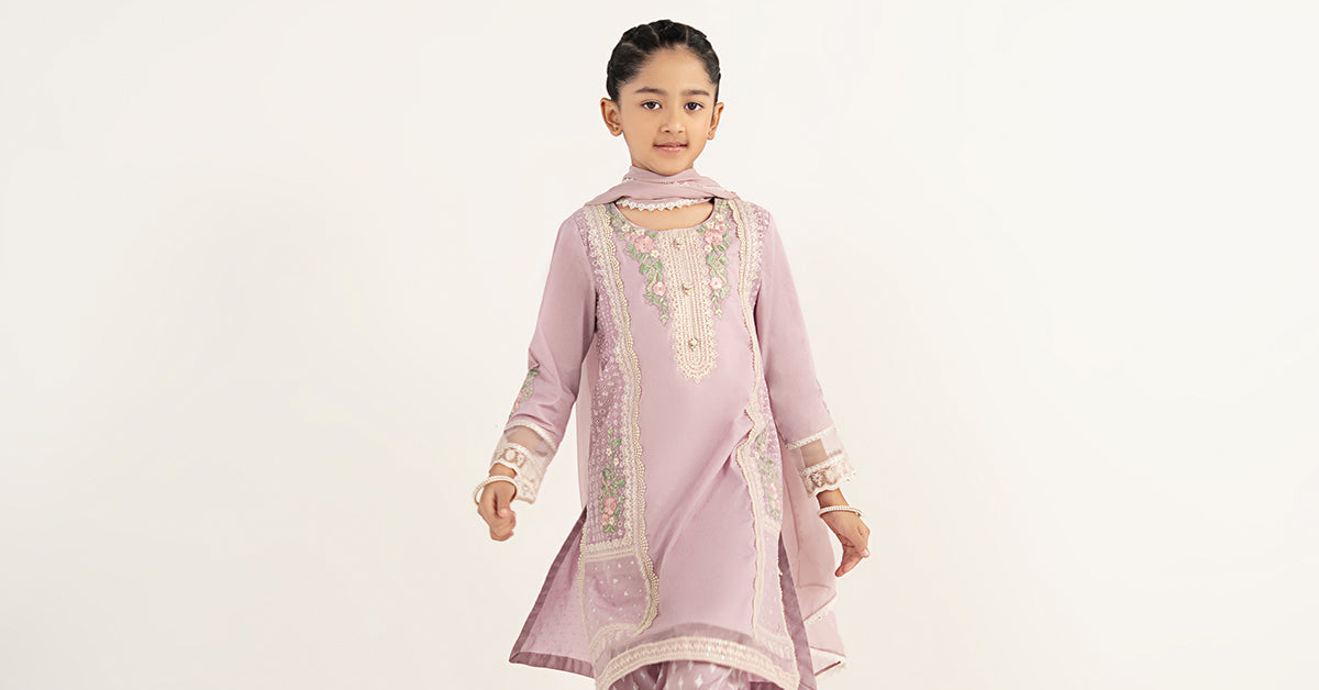 kids-clothes-mkd-ef26-24-purple by Maria B Kids - Designer Dress  - Type : KidsClothes - Available at Libayah - 100% Original 