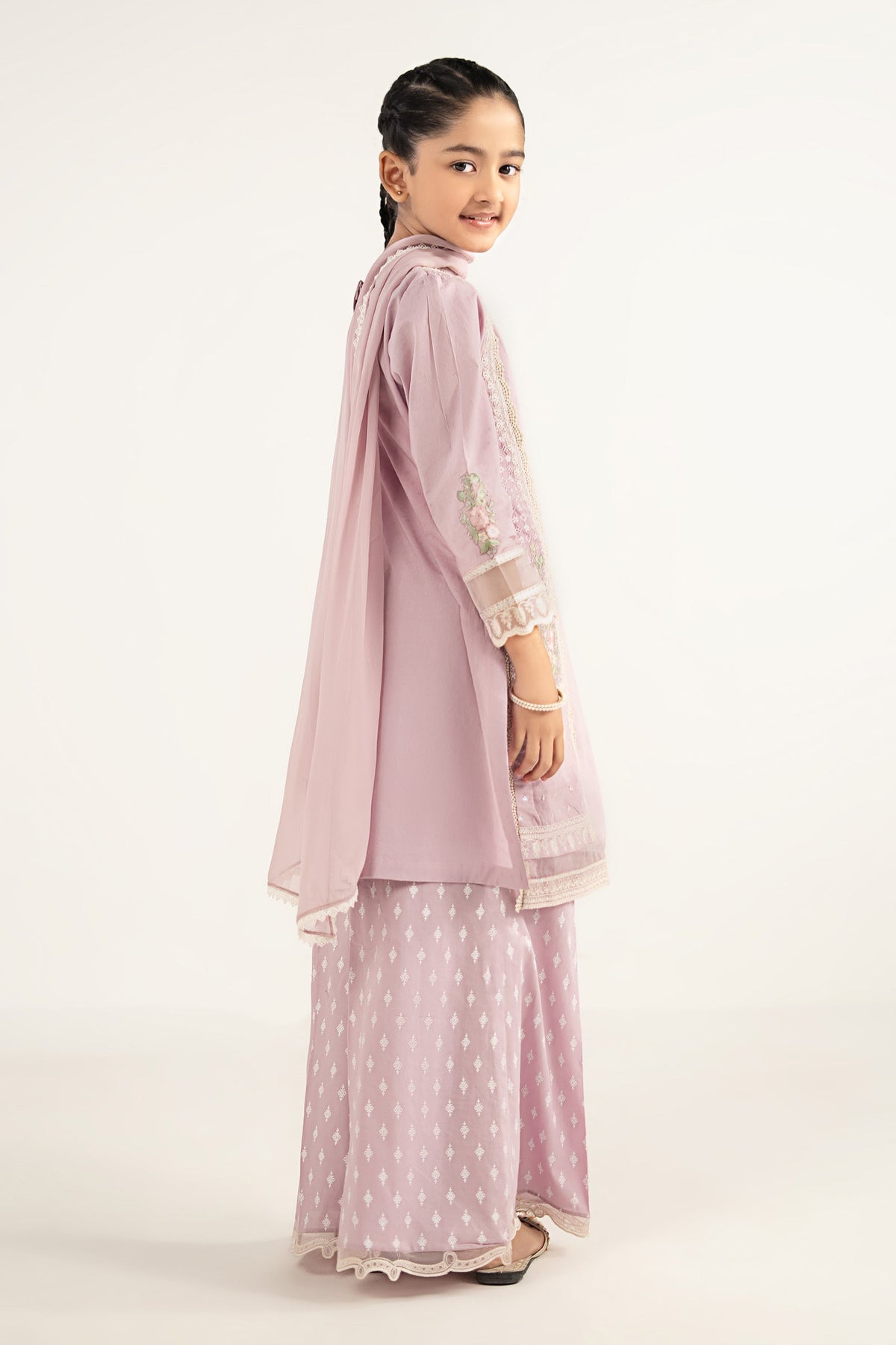 kids-clothes-mkd-ef26-24-purple by Maria B Kids - Designer Dress  - Type : KidsClothes - Available at Libayah - 100% Original 